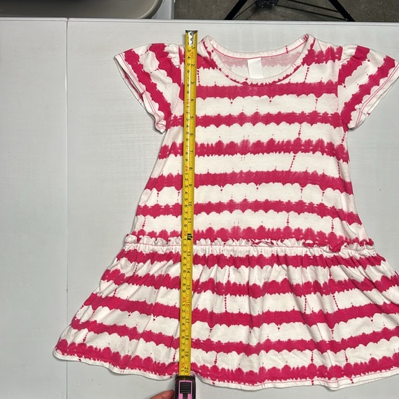 Harper Canyon Kids Tie Dye Striped Dress - Picture 7 of 7